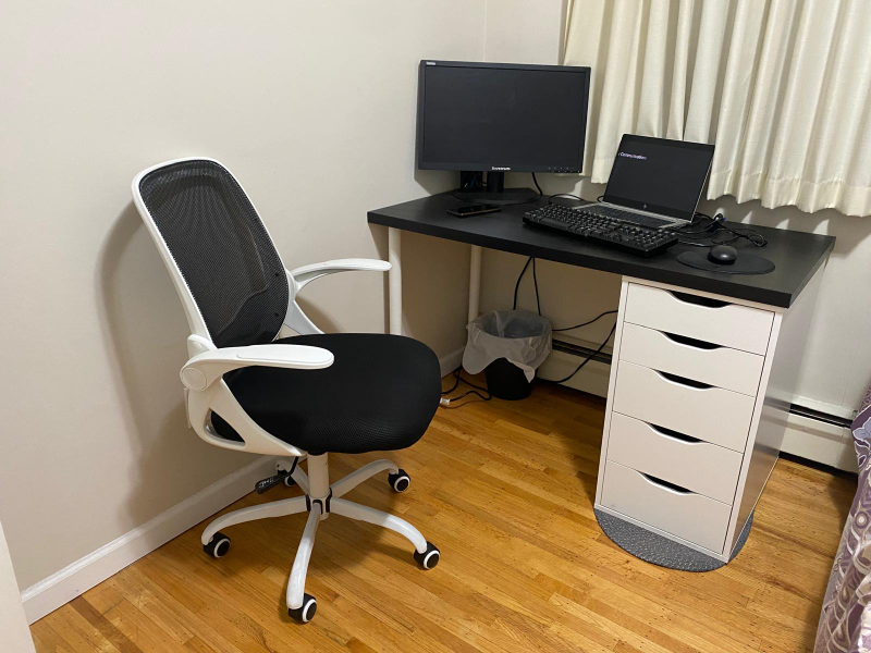 Office table with drawers