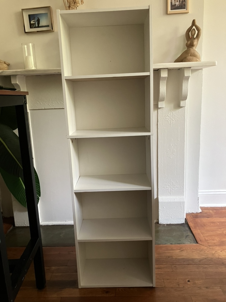 White book case - photo 2