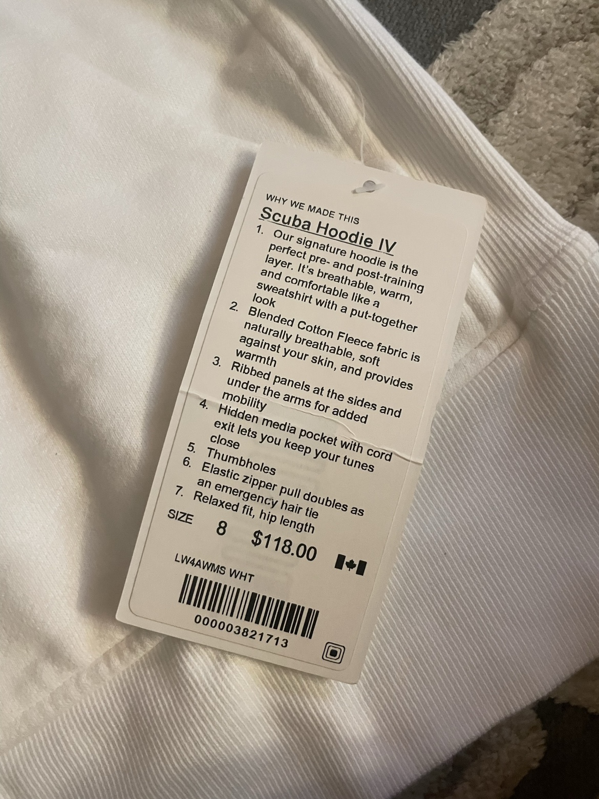 Lululemon Scuba Hoodie Size 8 - photo 2