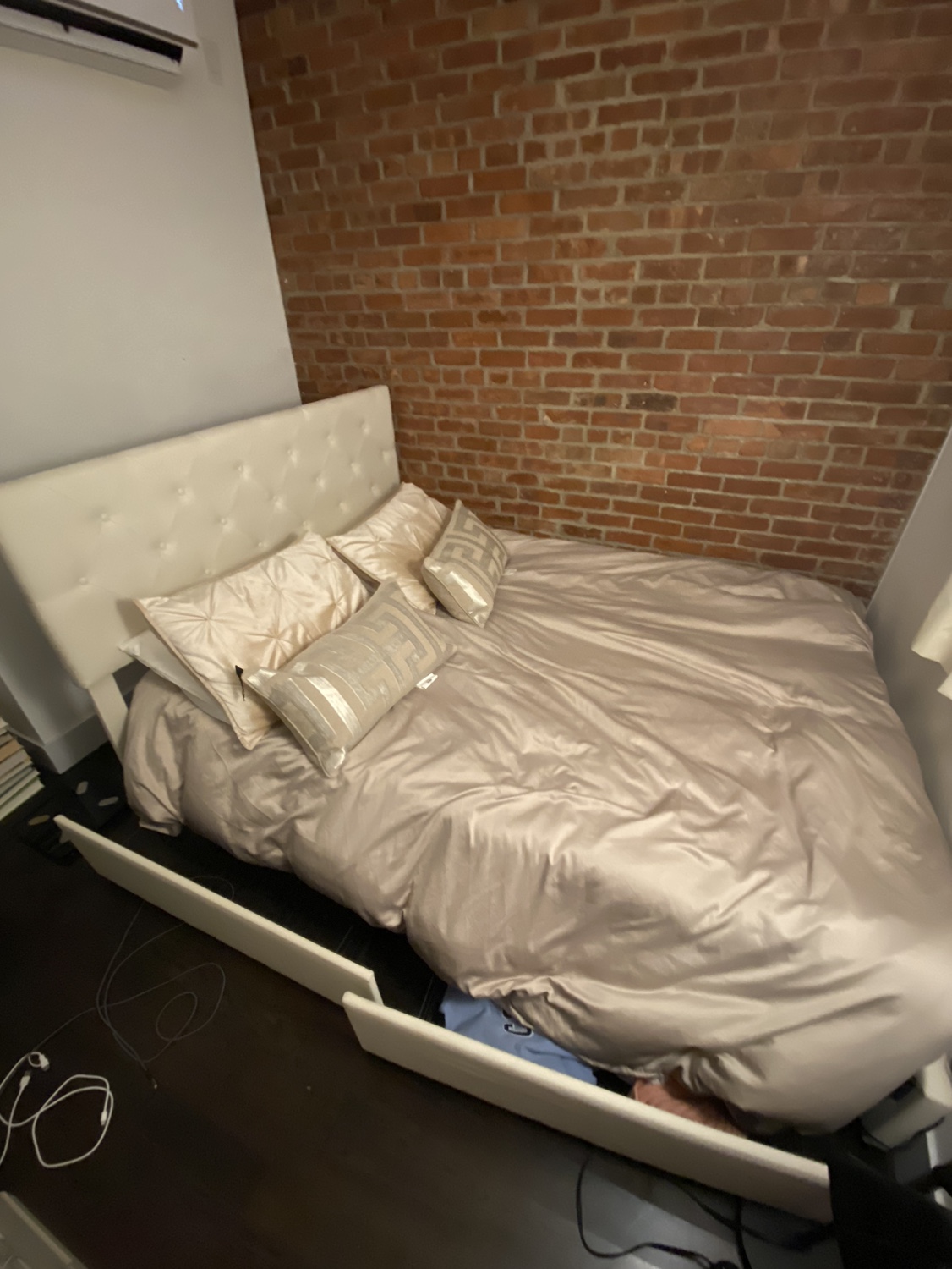 FREE Queen bed frame and mattress