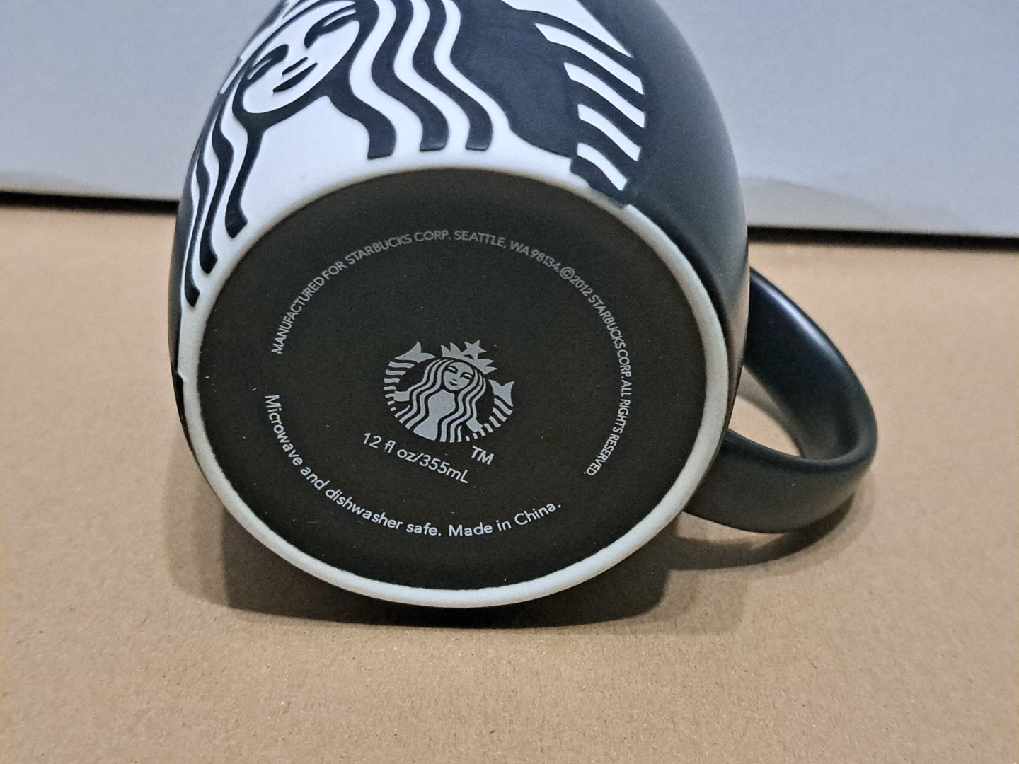 Starbucks Black & White Mug Coffee /Tea - photo 5
