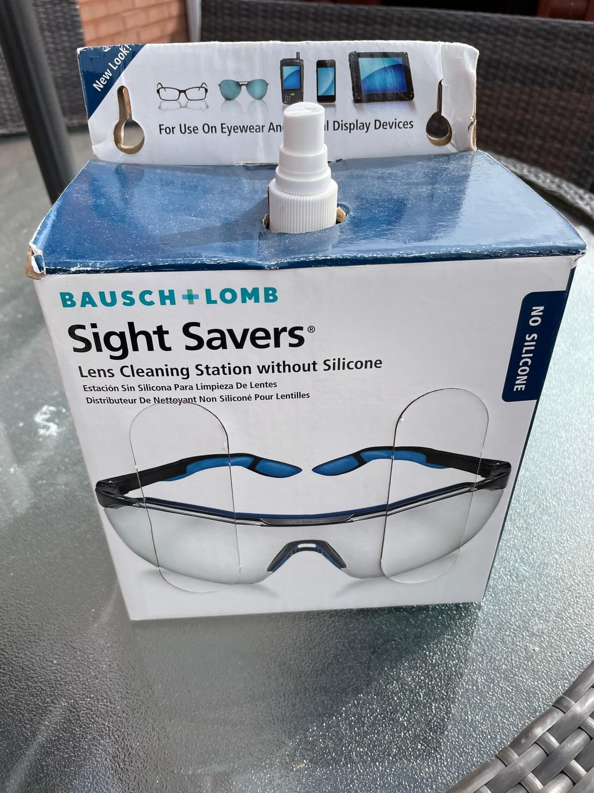 Cleaner for glasses and electronics