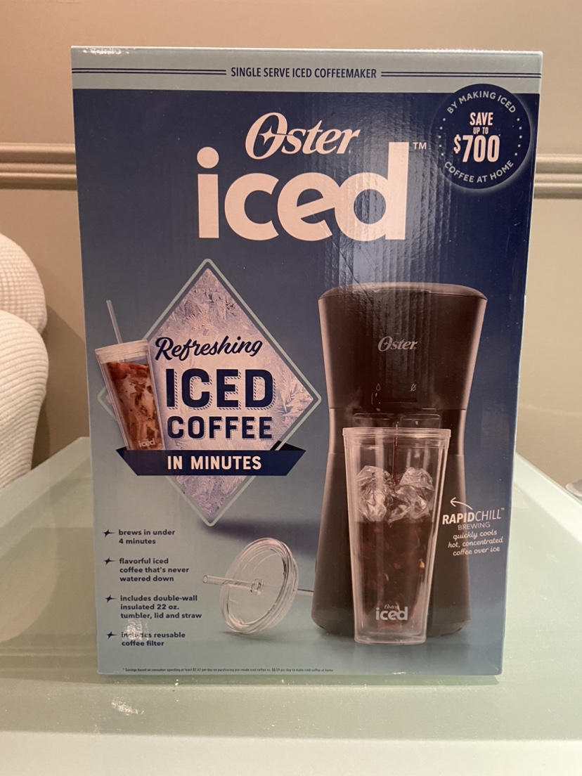 Oster Iced Coffee Maker. Brand New in sealed box
