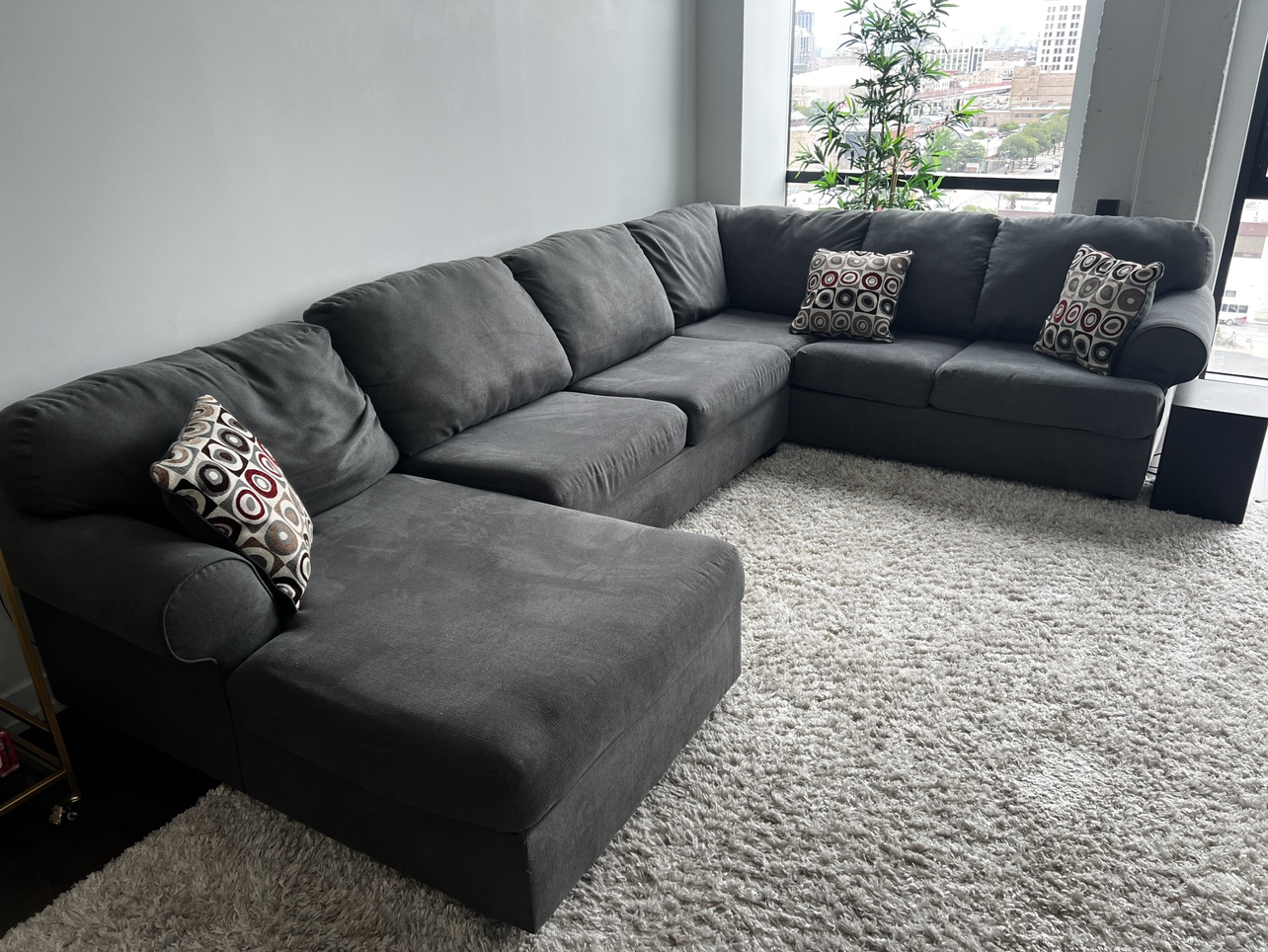 6 Piece Sectional Couch Set