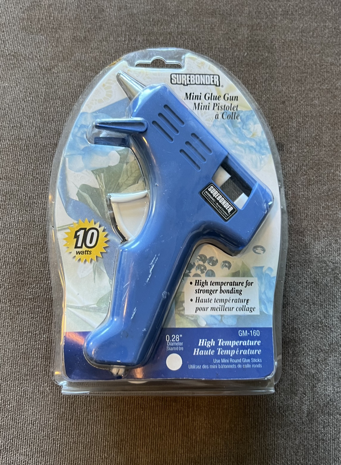 🎉 Mini Glue Gun with 10 Glue Sticks for Crafts thumbnail