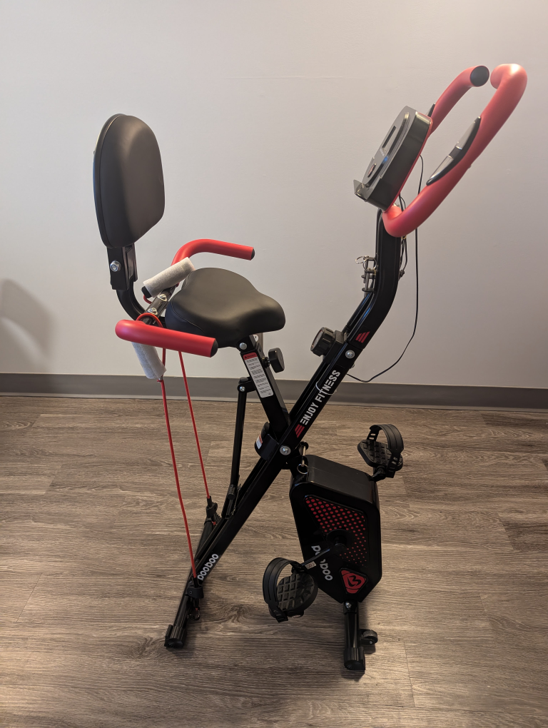 4-IN-1 Folding Exercise Bike for Home Workout