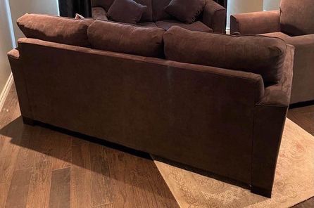 3 Piece Living Room Set w/ Pillows - photo 3