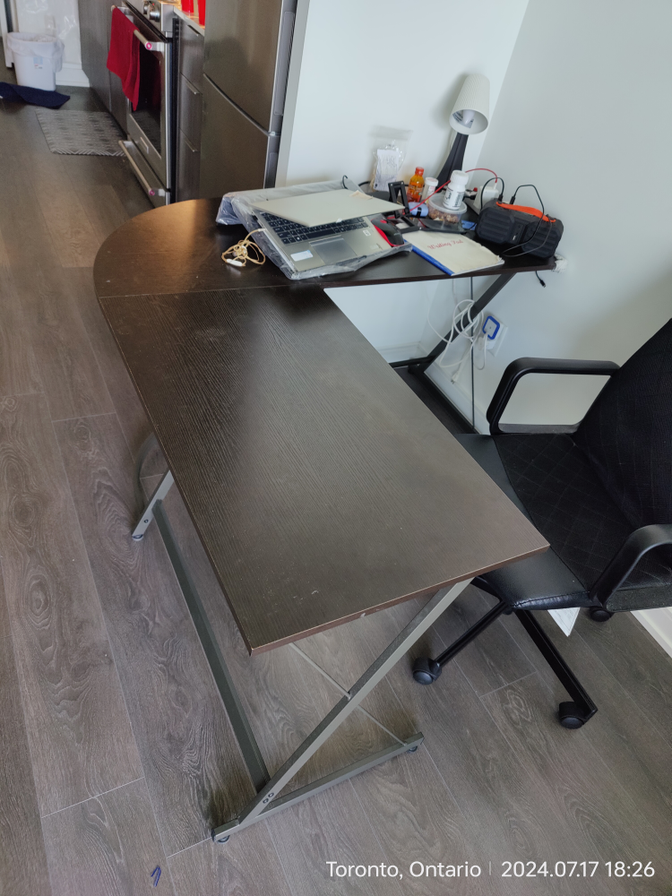 working L shaped desk for sale - photo 2