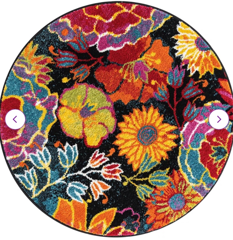 Colourful flower carpet