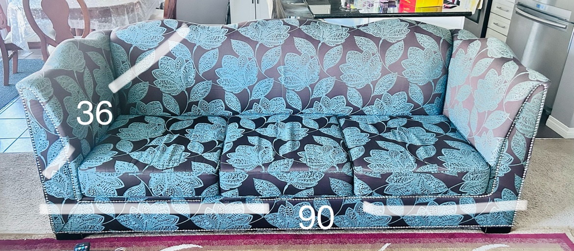 Sofa set with ottoman set everything in pic image indicator(4)