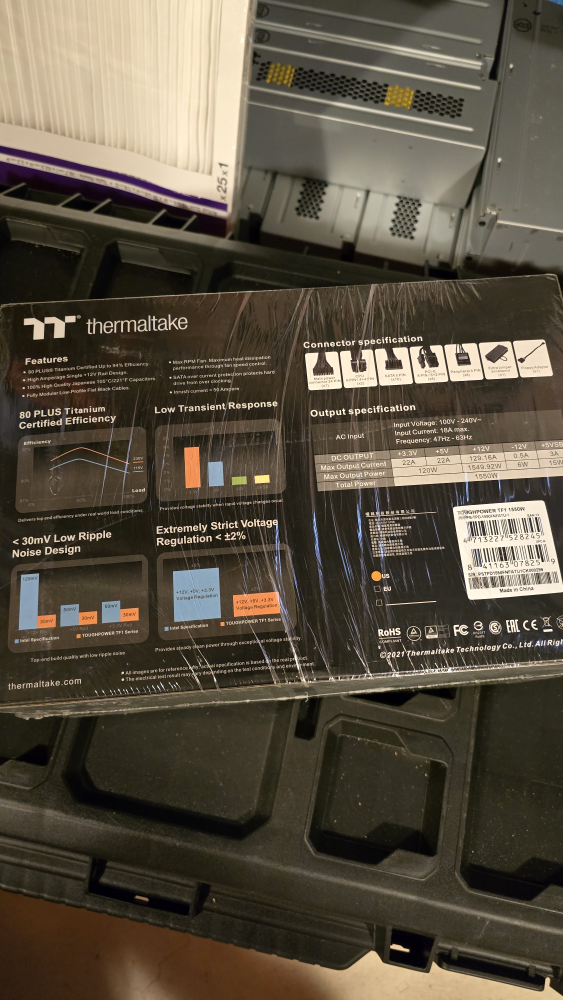 BNIB ThermalTake 1550W Power Supply - photo 2