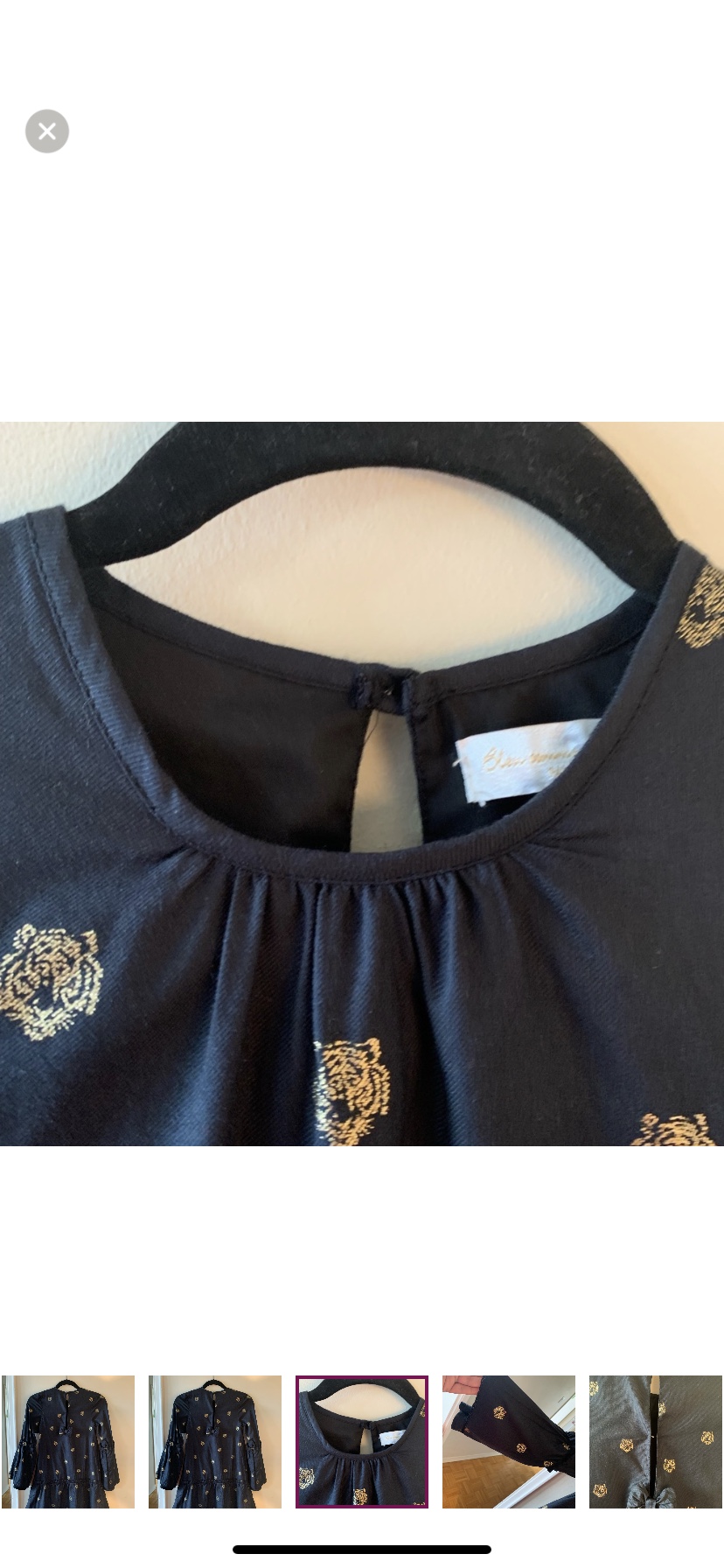 “Bleu Comme Gris PARIS” size 16 dress image indicator(3)