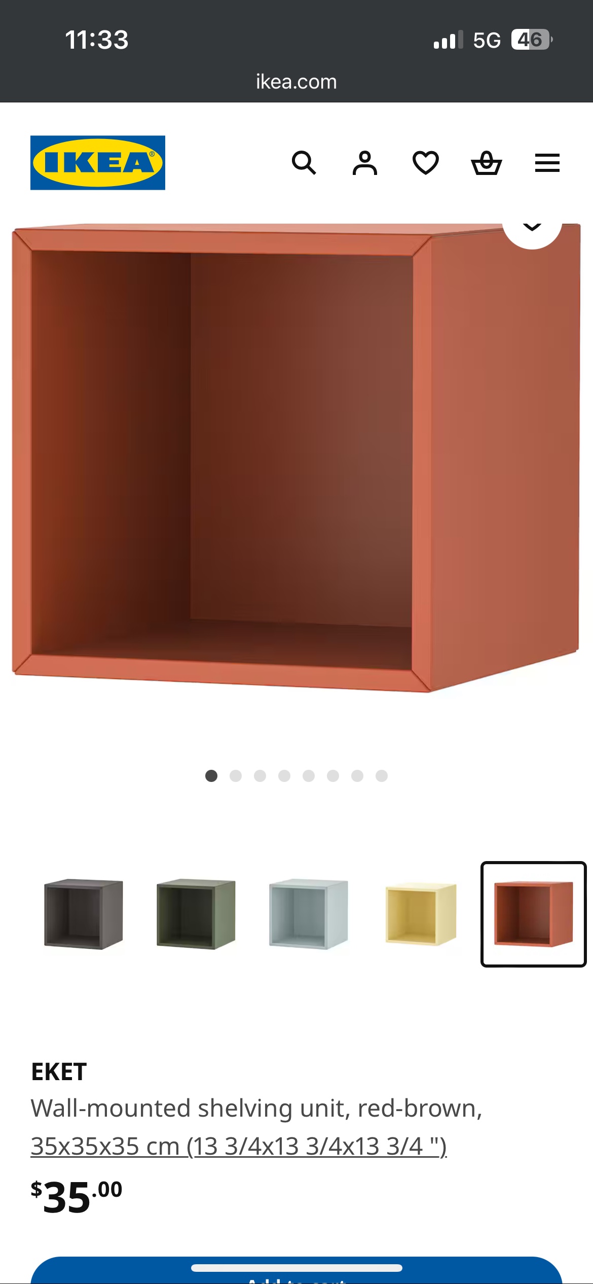 Wall Mounted Cube Shelves - photo 3