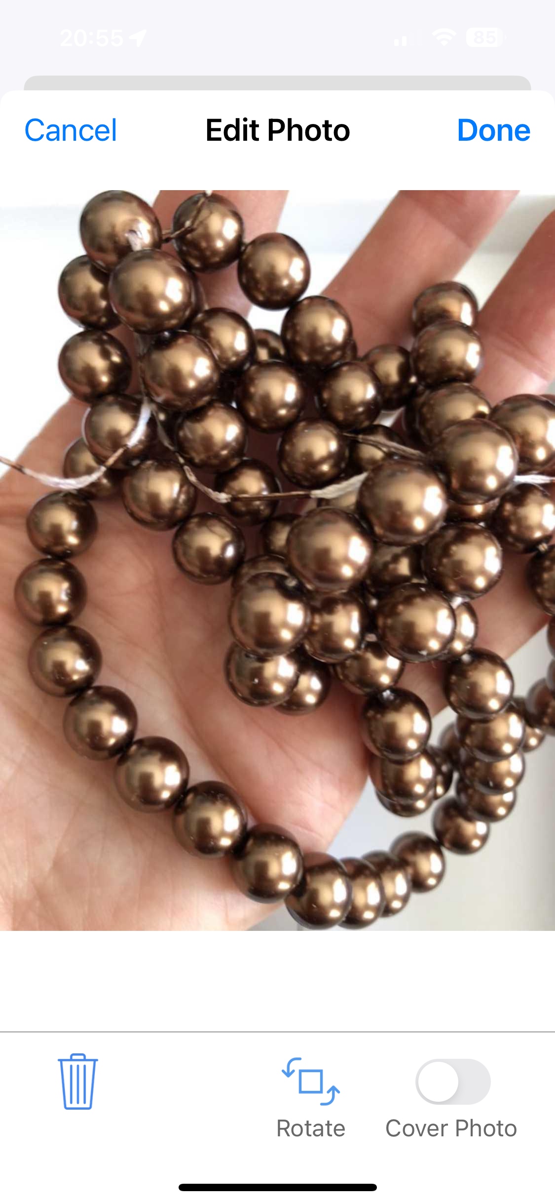 Glass Pearls 100 beads per package image indicator(2)