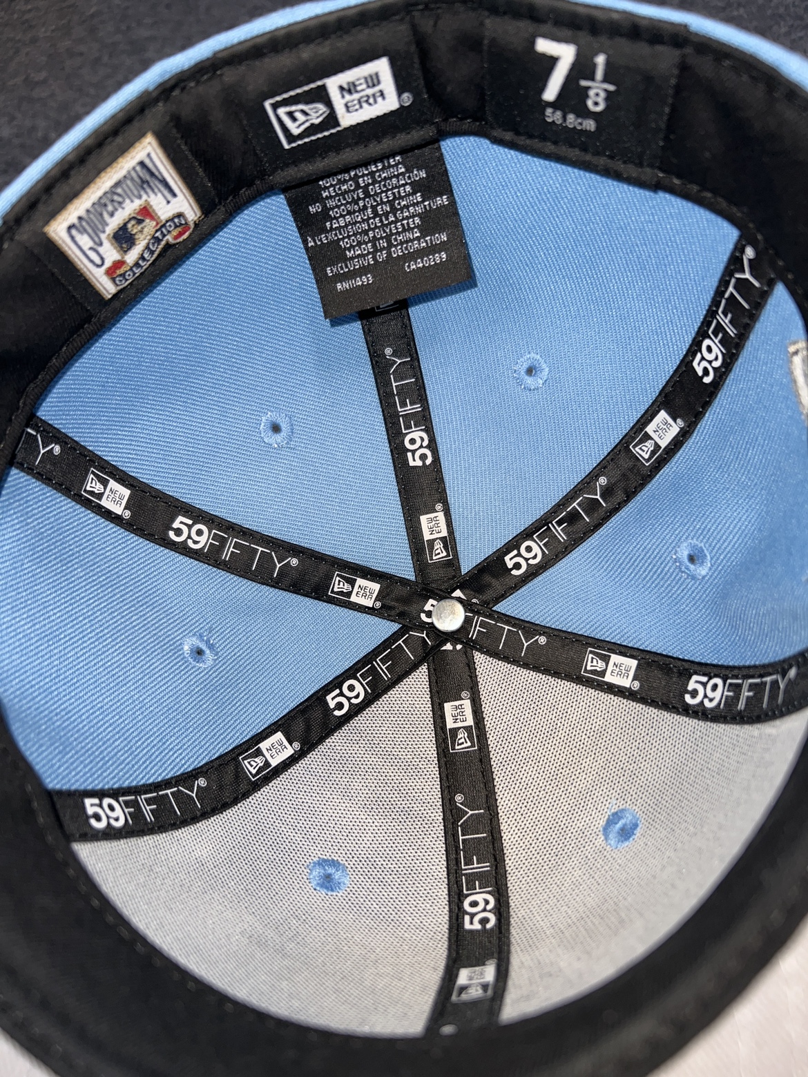 New Era Toronto Blue Jays fitted 7 1/8 image indicator(3)