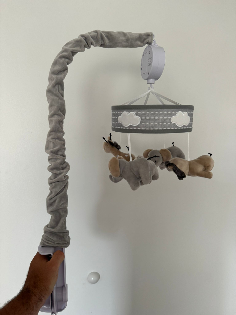 Lambs & Ivy Jungle Safari  Musical Baby Crib Mobile