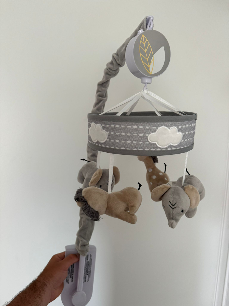 Lambs & Ivy Jungle Safari  Musical Baby Crib Mobile - photo 5