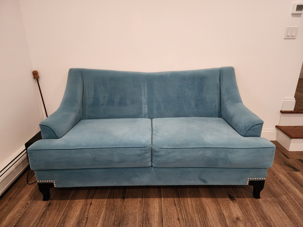 2 seats fabric sofa - photo 3