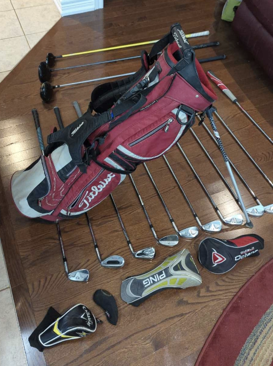 Golf Club Set with Bag
