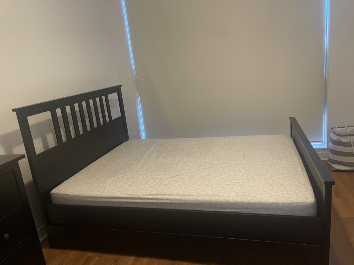 IKEA BED - QUEEN SIZE - photo 3