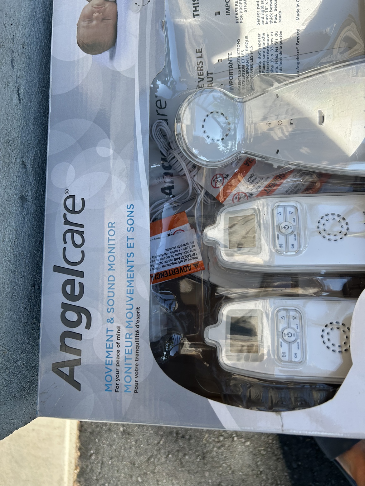 Baby Monitor Angel Care new in box unused image indicator(5)