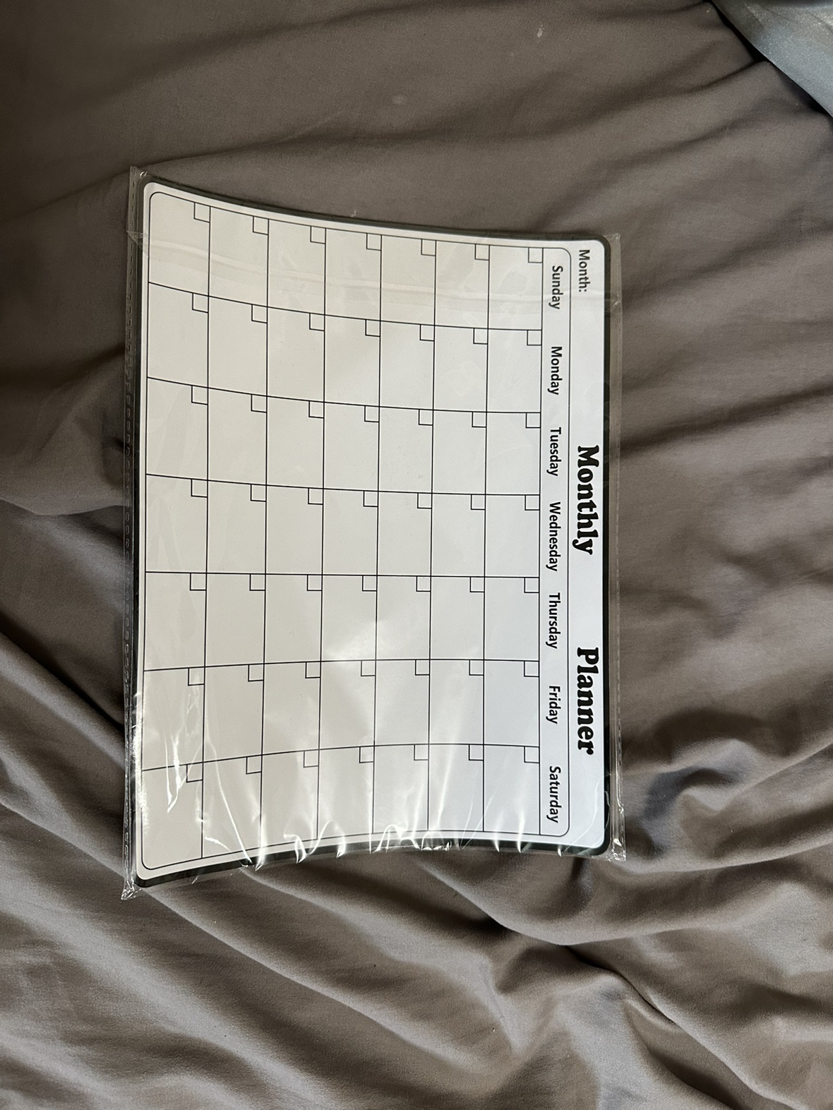 white board calendar #freecycle