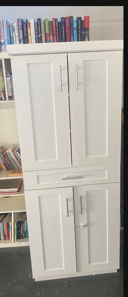 White Closet with a drawer