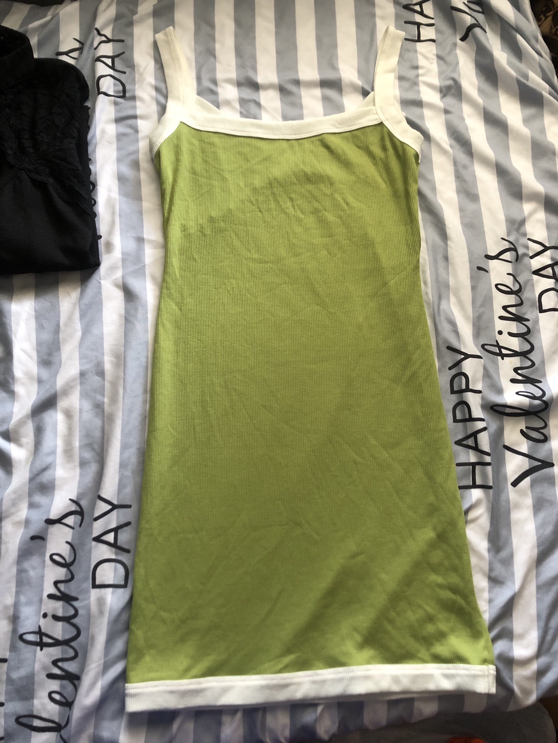 Green S size dress image indicator(2)