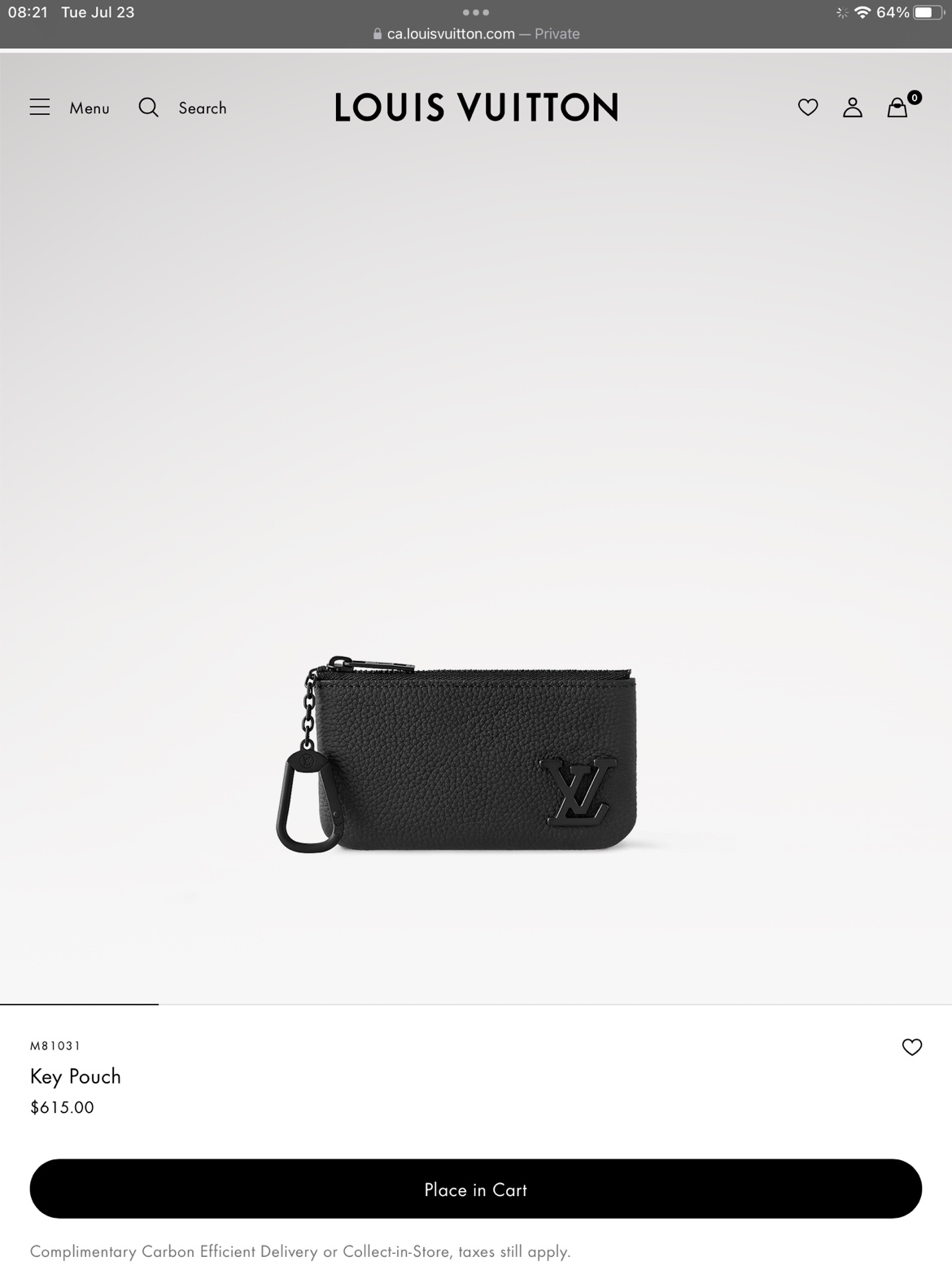 Louis Vuitton Key Pouch image indicator(6)