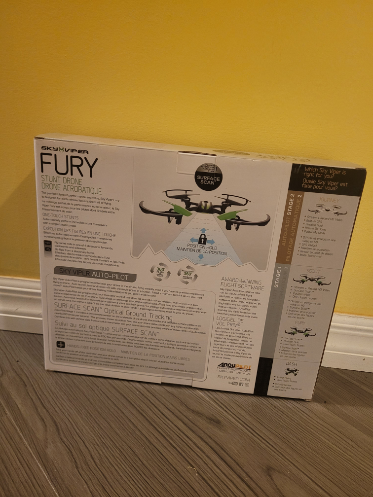 BRAND NEW - Sky Viper Fury Stunt Drone with Auto-pilot image indicator(2)