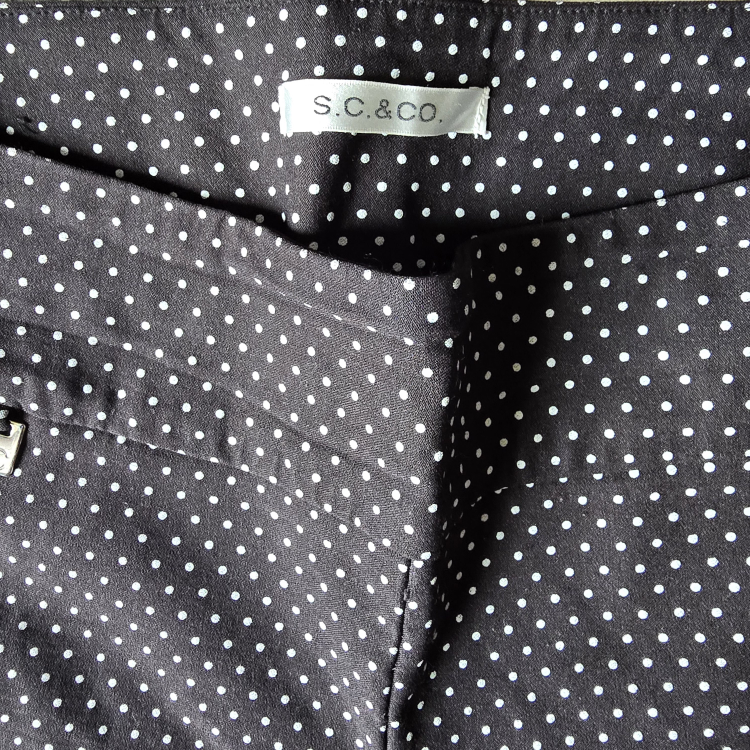 Tummy Control Casual polka dot Women's Shorts. Size 12 - photo 3