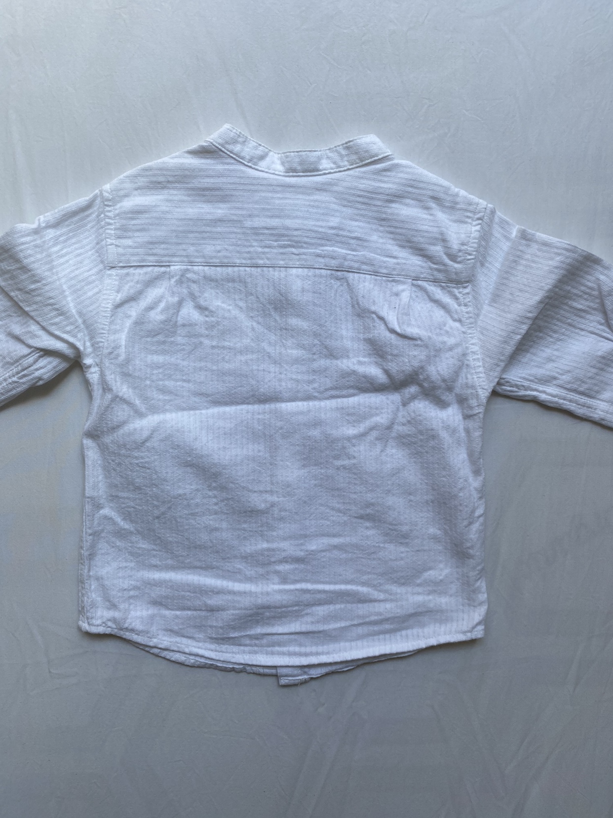 Zara baby button up shirt 6-9mth ⚽️ image indicator(4)