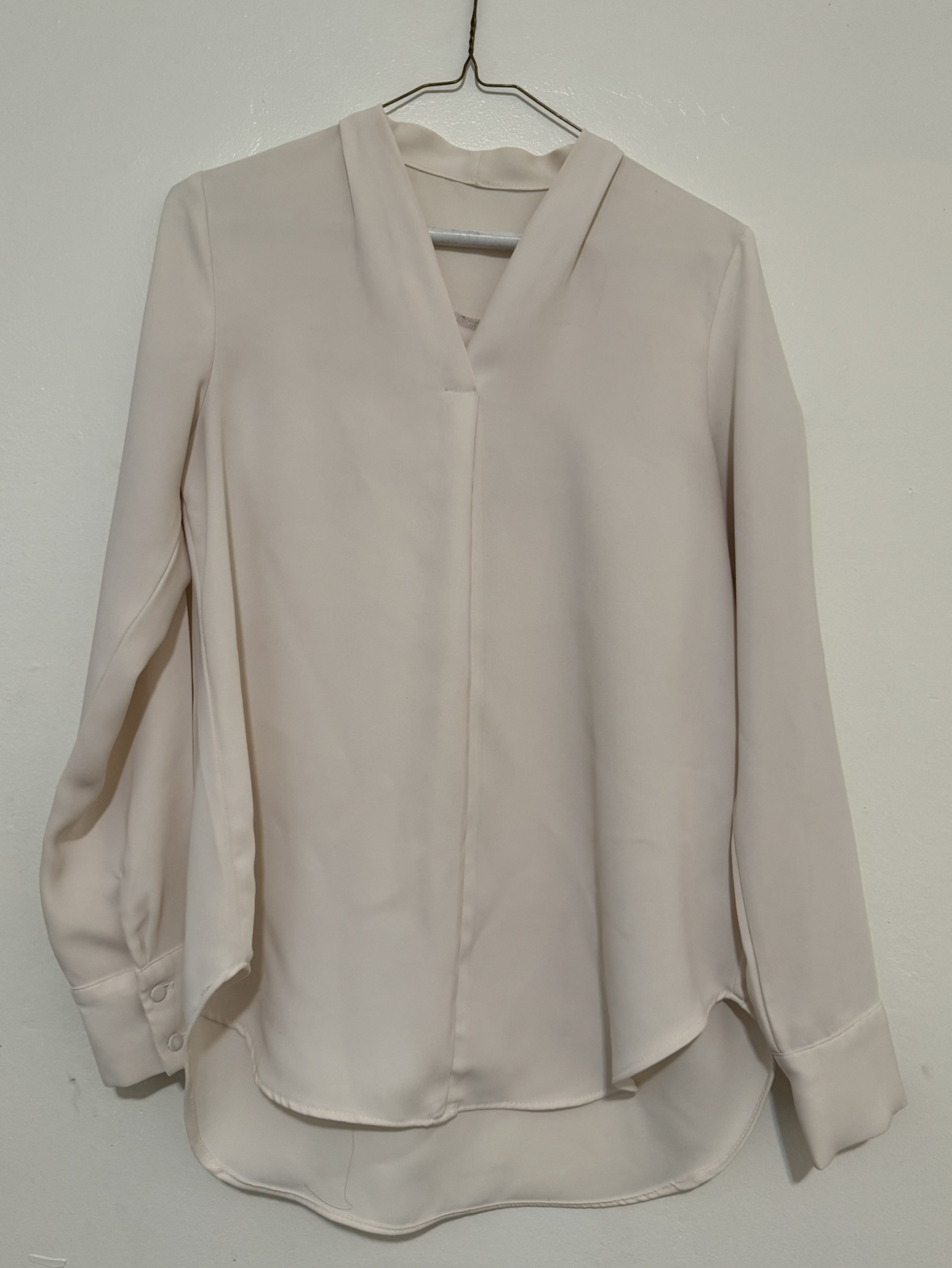 #Freecycle Ivory woman blouse