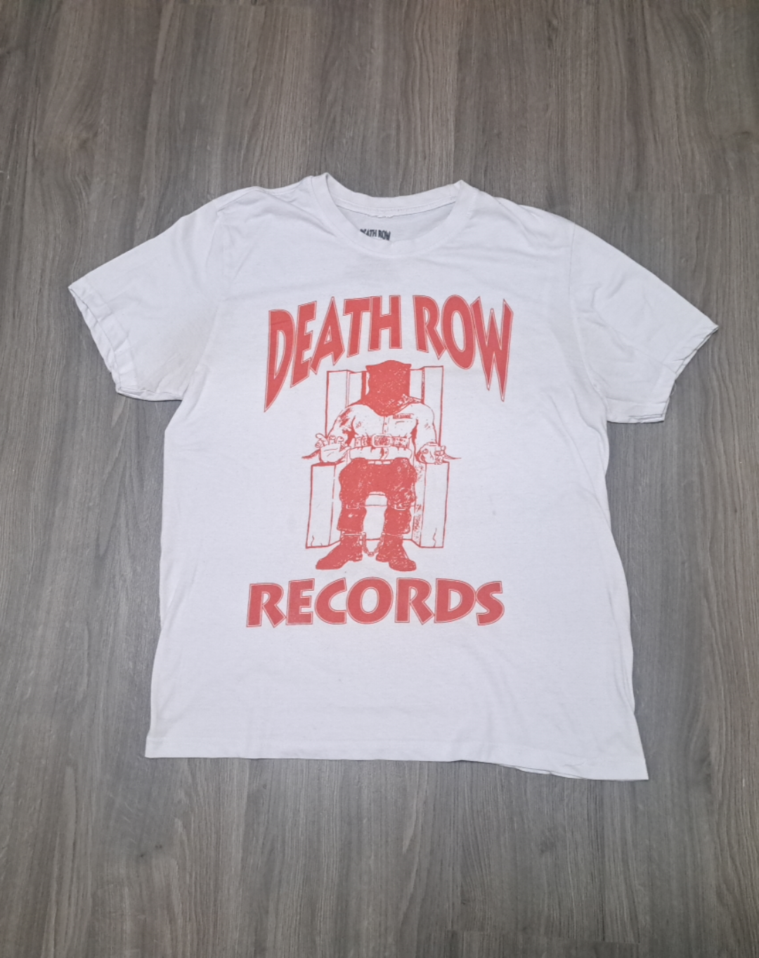 Death Row Records T Shirt Mens Large