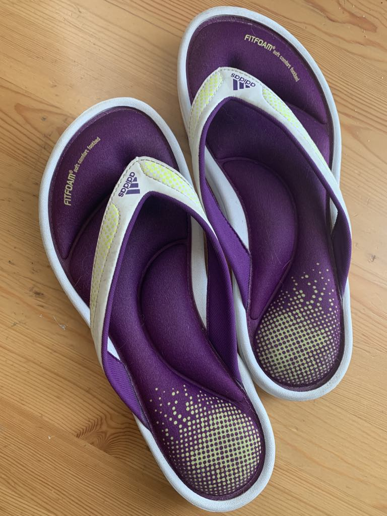 Adidas fitfoam flip-flop sandals