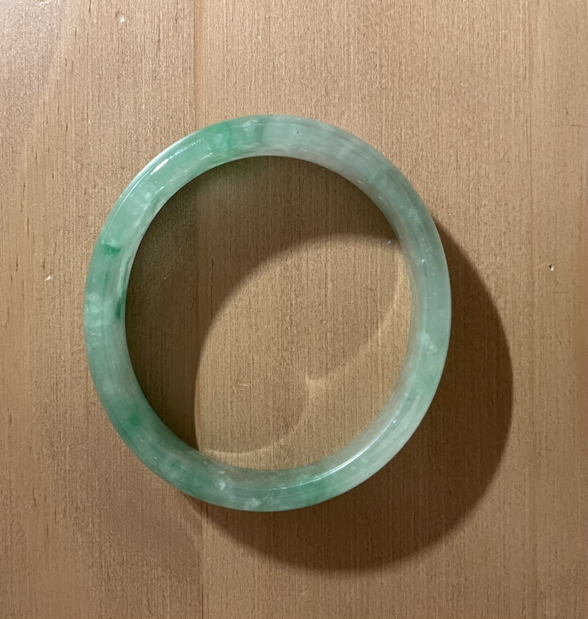 Real Jade Bangle - photo 3