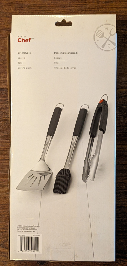 Master Chef 3-Piece BBQ Tool Set $20 OBO - photo 5