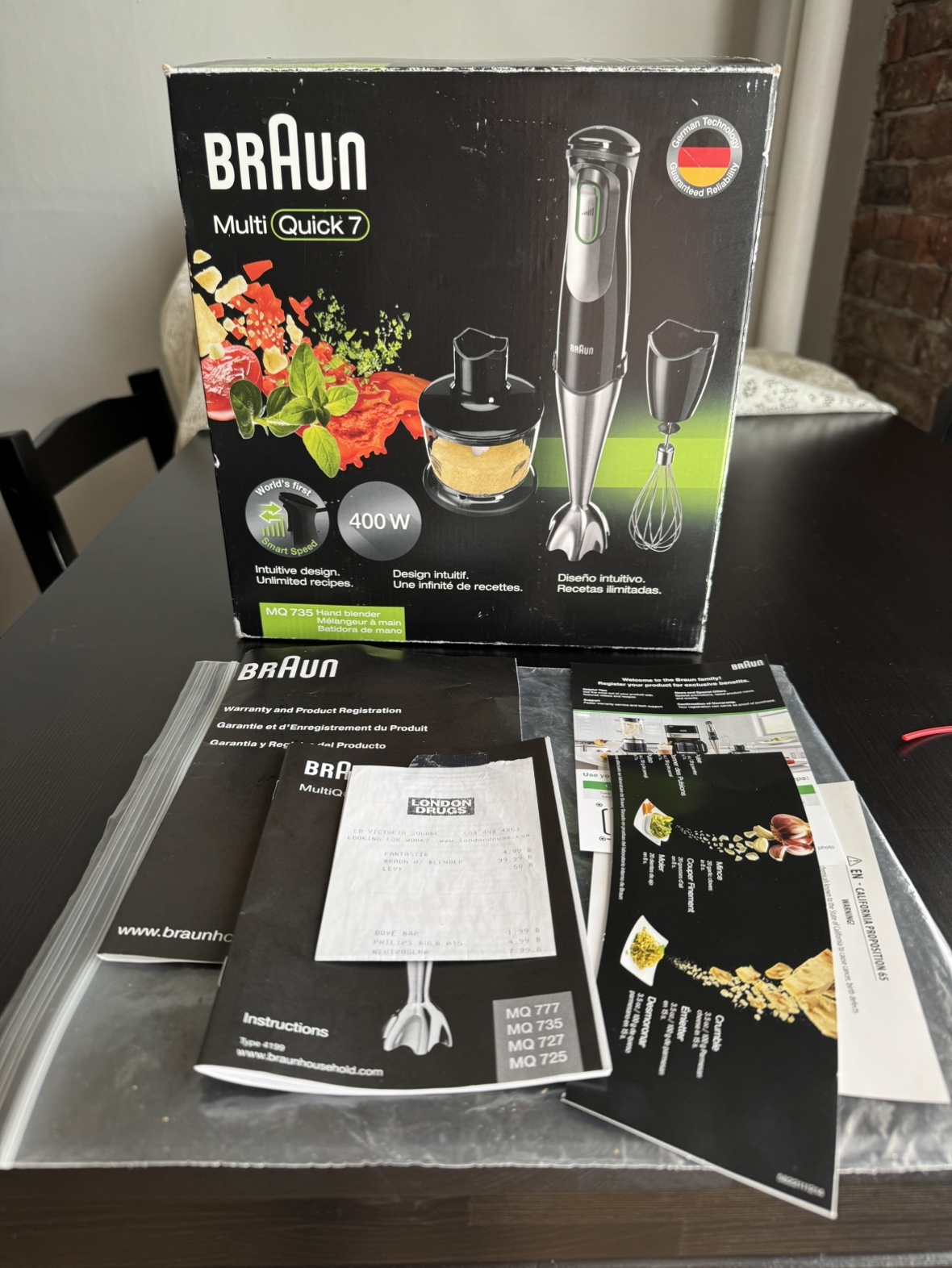 Braun multiquick 7 hand blender