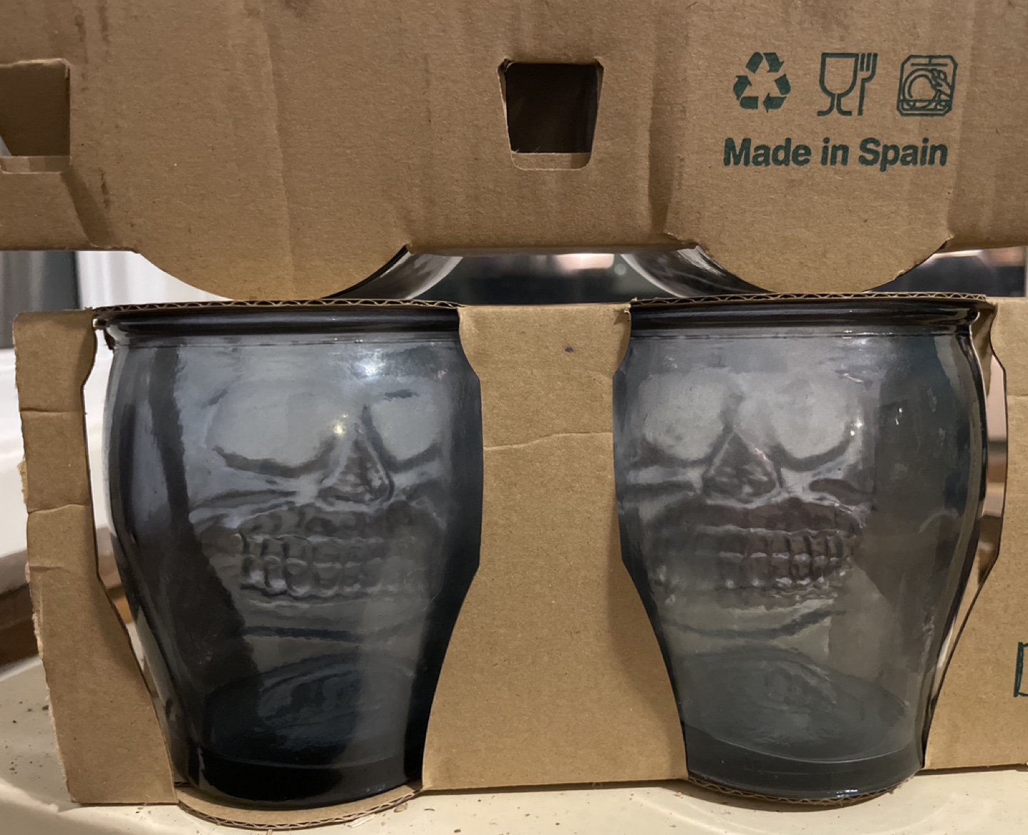 SKULL GLASSWARE made in Spain image indicator(3)