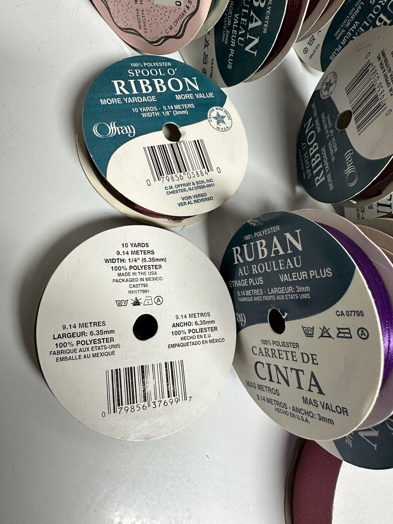 Brand New Packages of Craft Ribbons - photo 5