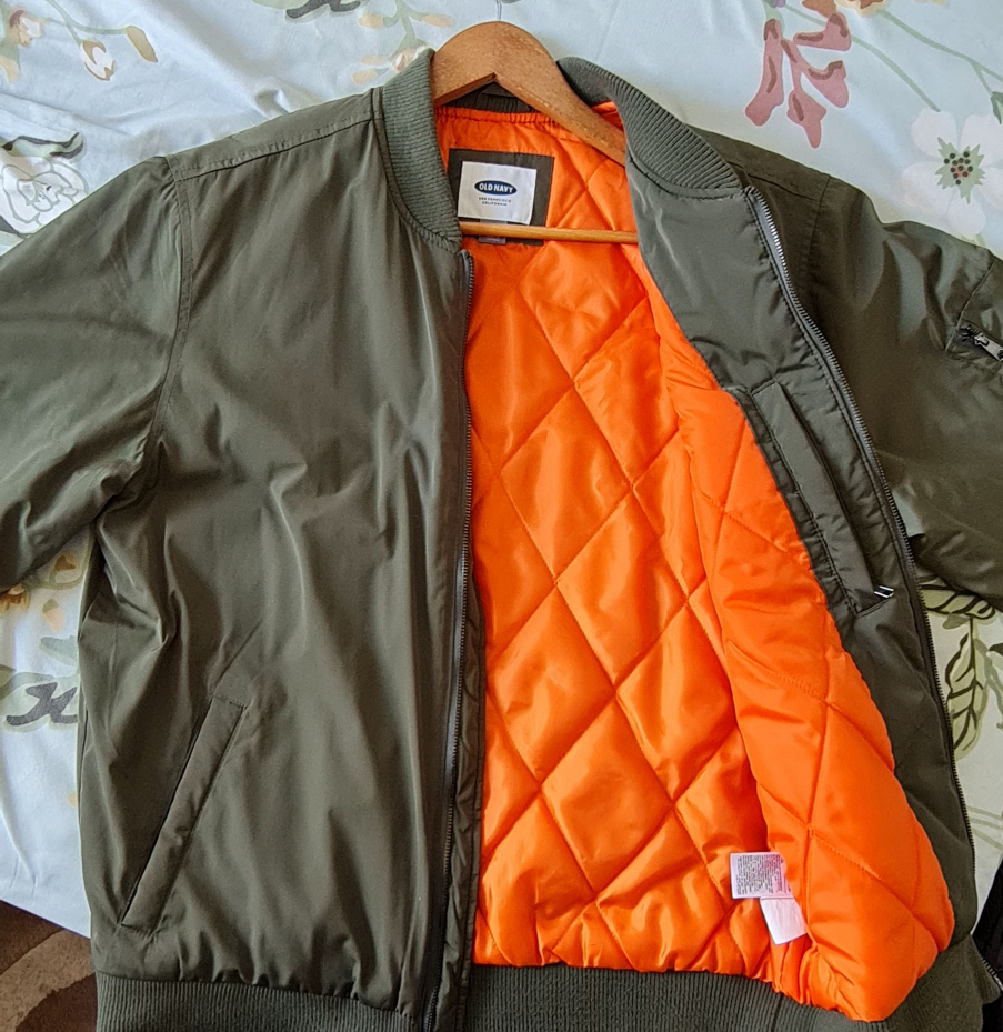 Green Bomber Jacket thumbnail