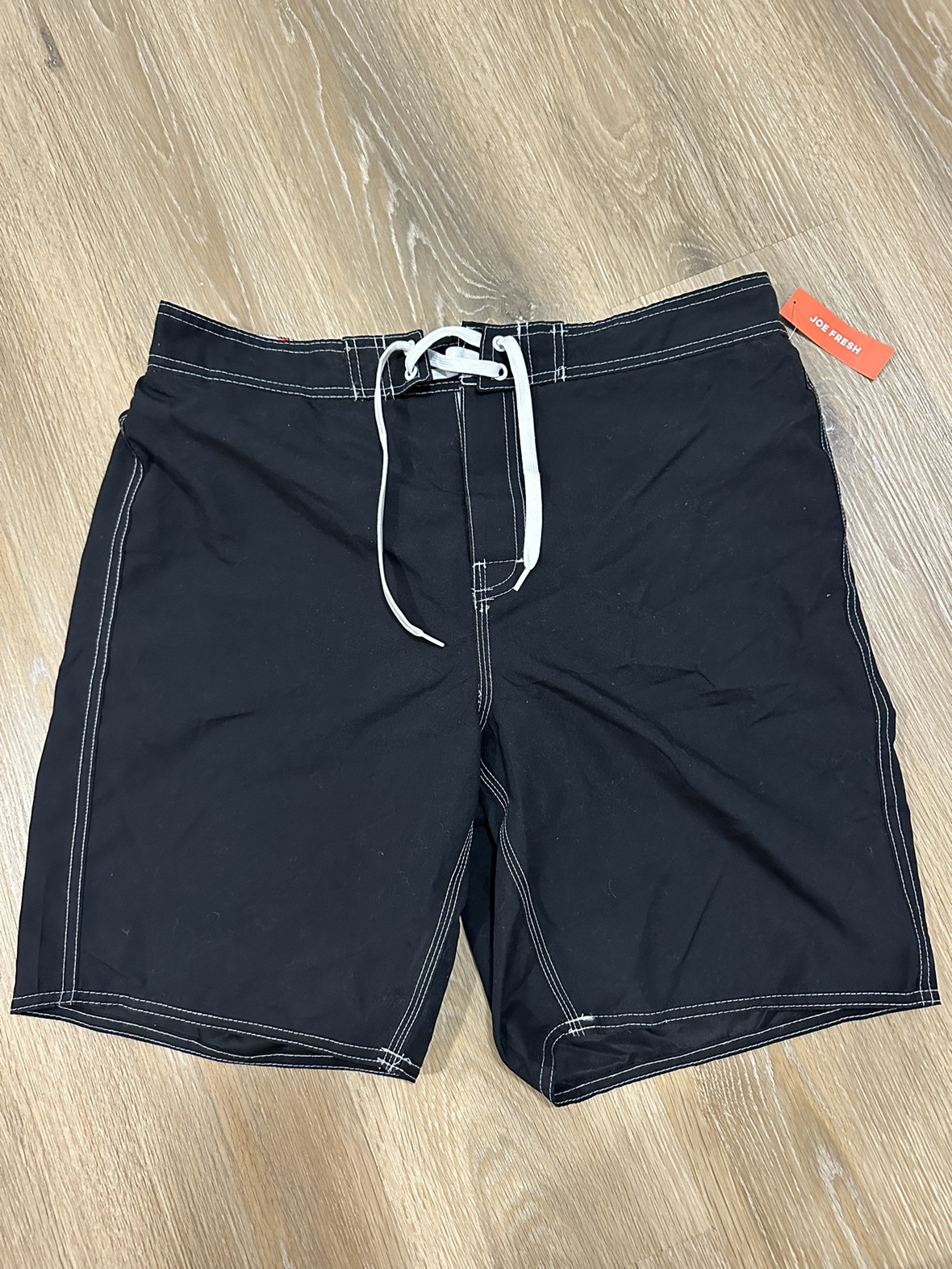 Joe Fresh Black Swimming Trunks Size Large -BNWT thumbnail