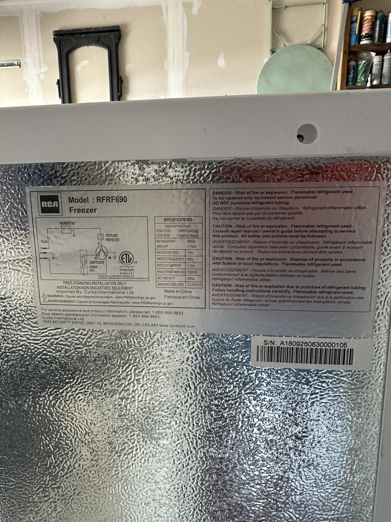 RCA Freezer - photo 5
