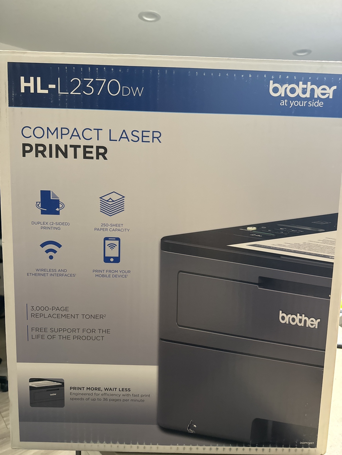 Brother compact laser printer - photo 2