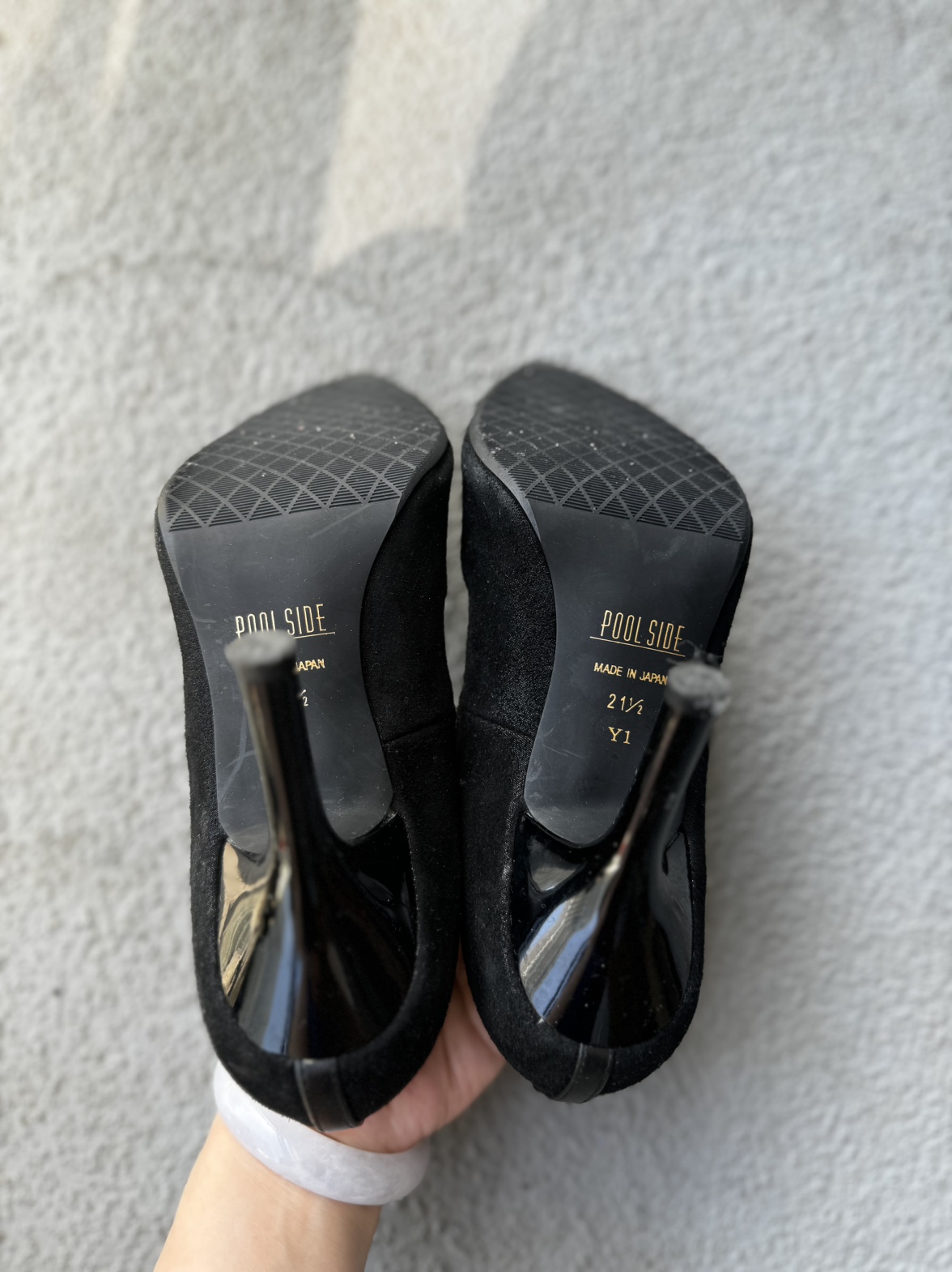 Genuine Leather Suede high heels, made in Japan image indicator(4)