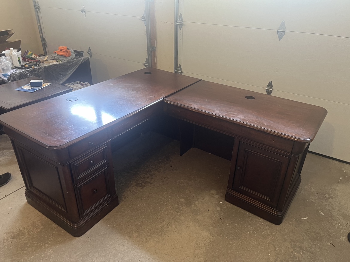 Large L-Shaped Desk