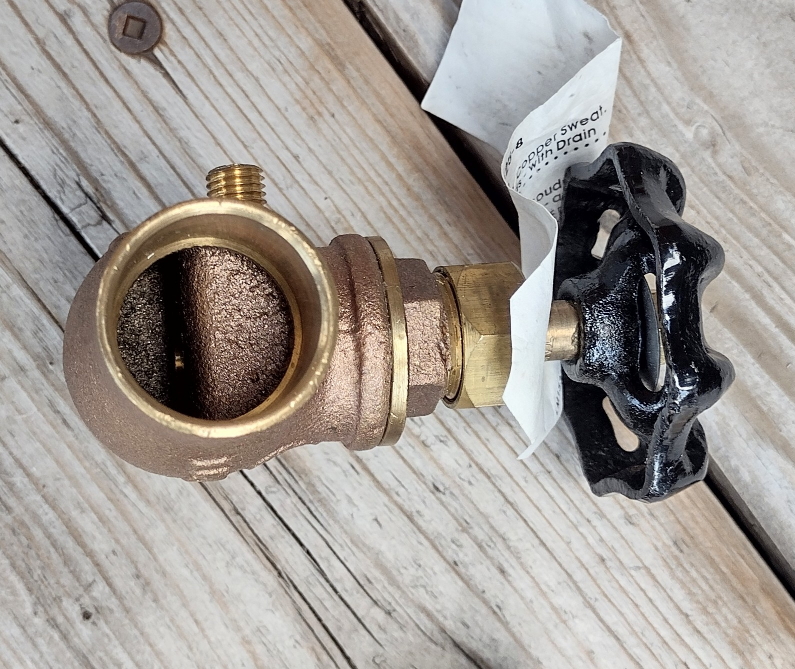 1/2 inch and 3/4 inch stop valves with drain image indicator(3)