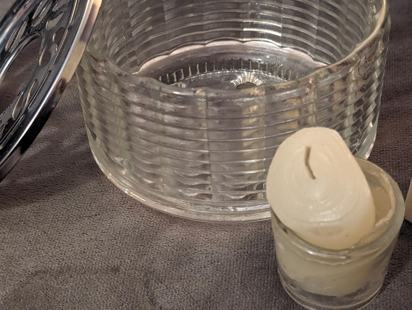 VINTAGE SILEX Candlelight Coffee Warmer Kit NIB ⚽ image indicator(5)