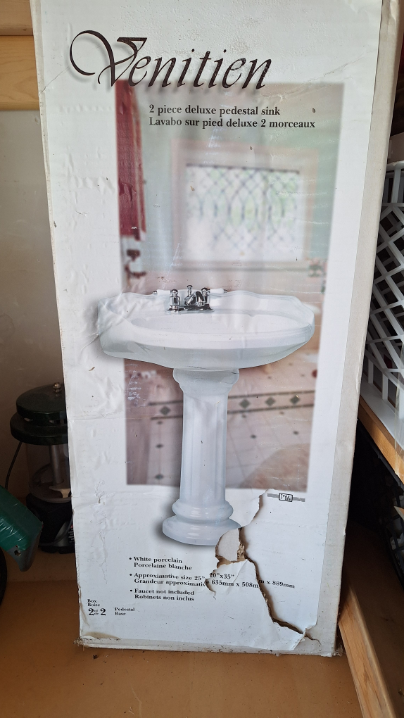 Pedestal Sink, Venitian style ,New. - photo 2