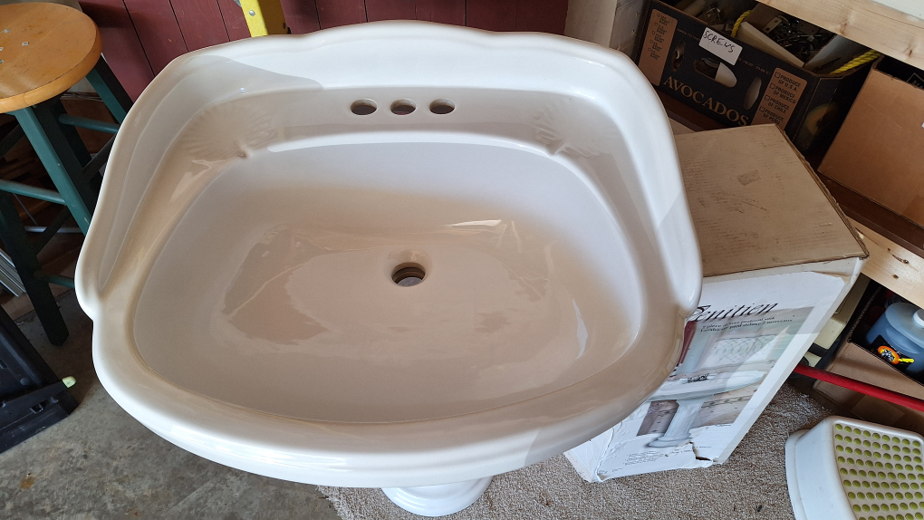 Pedestal Sink, Venitian style ,New. - photo 4
